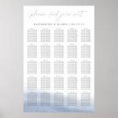 Tableau de sièges Ebb Tide XL - Jusqu'à 25 tableau (Devant)