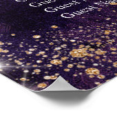 Tableau de sièges en parties scintillant violet ma (Coin)