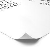 Tableau de sièges fleuris d'hiver gris-bleu foncé (Coin)