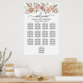 Tableau de sièges Mariage à 13 tables Rose Dusty (Cuisine)