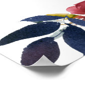 Tableau de sièges Mariage à 7 tables de couleur ro (Coin)