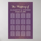 Tableau de sièges Mariage à Parties scintillant d' (Devant)