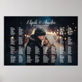Tableau de sièges mariage avec photo modifiable (Devant)