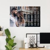 Tableau de sièges mariage avec photo modifiable (Bureau à domicile)