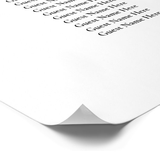 Tableau de sièges mariage élégant et vert 16 table (Coin)