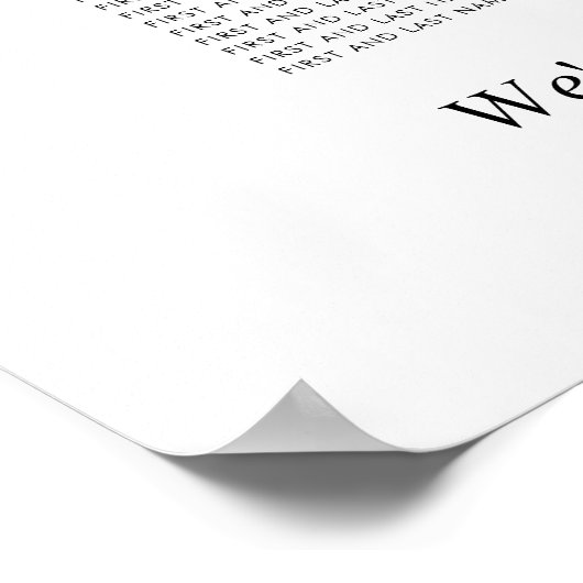 Tableau de sièges Mariage moderne de 10 tables (Coin)