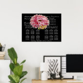 Tableau de sièges mariages (Bureau à domicile)