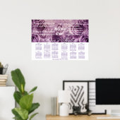 Tableau de sièges mariages (Bureau à domicile)