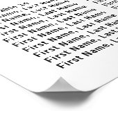 Tableau de sièges Mariages à 20 tables de fleurs r (Coin)