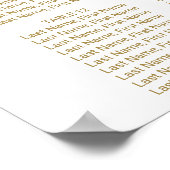 Tableau de sièges Mariages de fleurs de tourbe ros (Coin)