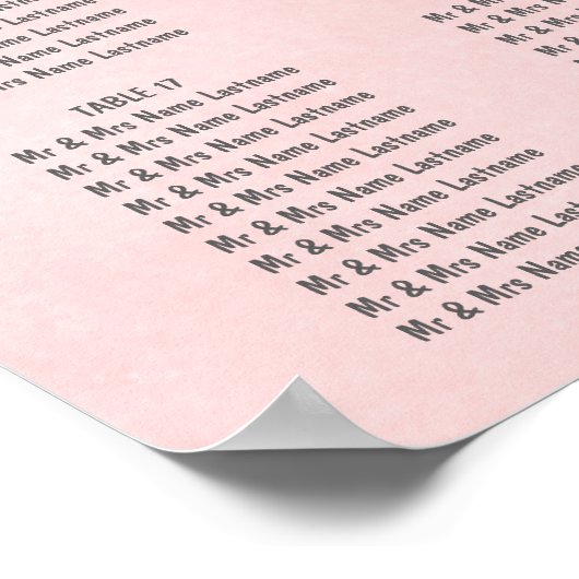 Tableau de sièges moderne rose vif 2 (Coin)