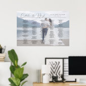 Tableau de sièges photo mariage alphabétique, élég (Bureau à domicile)