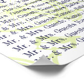 Tableau de sièges pour invités d'événement spécial (Coin)