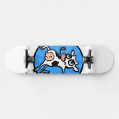 TABLEAU DE SKATEBOARD FUNNY CARTOON VW (Horz)