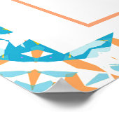 Tableau de suivi d'objectifs pour fille ADHD bleu  (Coin)