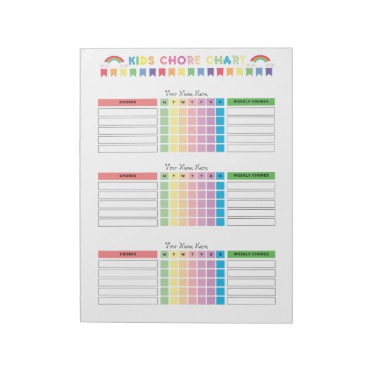 Tableau de tâches personnalisé pour bloc-notes pou (Tourné)