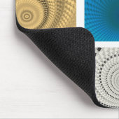 Tableau de Tapis de Souris Cercles (Coin)
