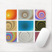 Tableau de Tapis de Souris Cercles (Avec souris)