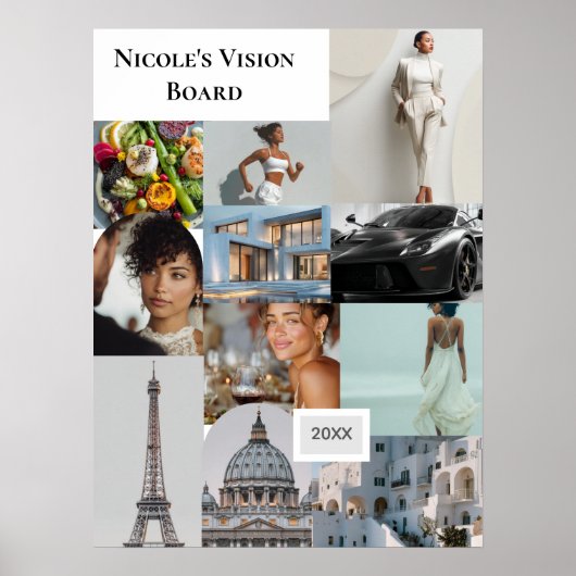 Tableau de visualisation de photo personnalisé Pos (Devant)