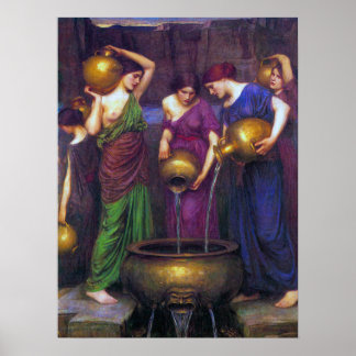 Tableau de Waterhouse Les Danaïdes