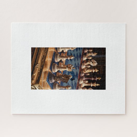 tableau d'échecs dans Puzzle (Horizontal)