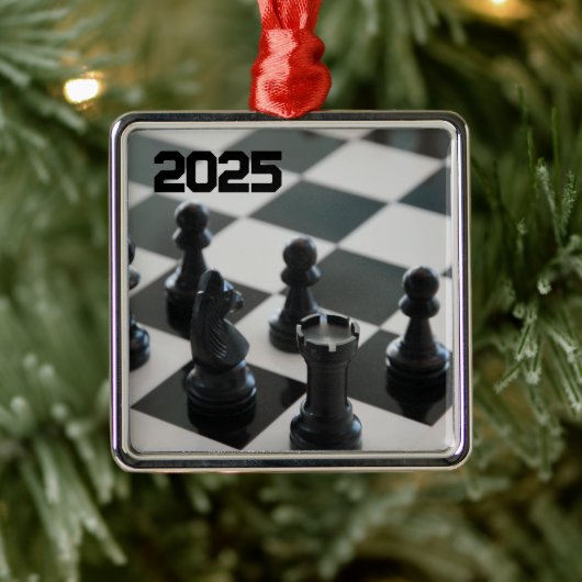 Tableau d'échecs et ornement de pièces (Arbre)