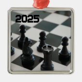 Tableau d'échecs et ornement de pièces (Devant)