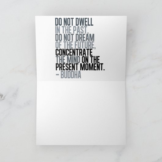 Tableau d'échecs Jeu Bouddha Devis Carte de note (Intérieur)