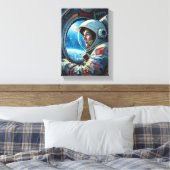 Tableau Déco ( Astronaute qui contemple L'Espace ) (Insitu(Chambre))