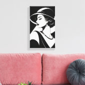 Tableau Déco ( Charme 30's ) Art Moderne (Insitu(Salon))