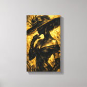 Tableau Déco (Elégance Or Noir ) (Recto)