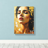 Tableau Déco (L'Or De La Grace Féminine) (Insitu (Plancher de Bois))