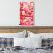 Tableau Déco ( Rose De Vin ) Art Abstraite (Insitu(Chambre))