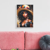 Tableau Déco (The Grace) Portrait D'Une Diva  (Insitu(Salon))