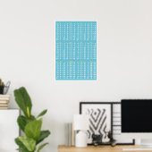 Tableau des ajouts - Impression d'affiche blanche  (Bureau à domicile)