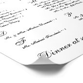 Tableau des arrangements de siège (Coin)