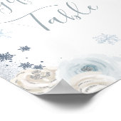 Tableau des cadeaux de Fête des mariées de flocon  (Coin)