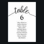 Tableau des invités du dîner mariage Carte Rustiqu<br><div class="desc">Tableau de table d'invités pour le dîner mariage,  Carte Rustique Customisez le texte et / ou retirez l'arrière - plan kraft et remplissez avec vos couleurs de thème de fête de mariage.</div>