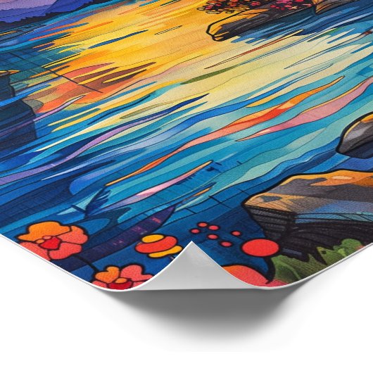 Tableau des lacs (Coin)