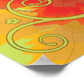 Tableau des sièges de feuilles automnales (Coin)