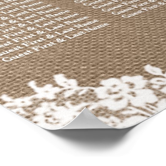 Tableau des sièges de la collection de Mariages Bu (Coin)