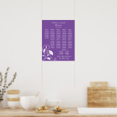 Tableau des sièges de la réception de mariage - Ta (Cuisine)