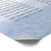 Tableau Des Sièges De Marche Ebb - Jusqu'à 12 Tabl (Coin)