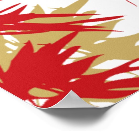 Tableau des sièges de Mariage chinois Feuille en b (Coin)