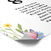 Tableau des sièges du Fleur sauvage Floral Boho Ta (Coin)