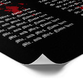 Tableau des sièges du mariage à thème Vampire (Coin)