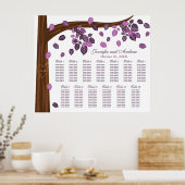 Tableau des sièges Feuille en chute d'automne (Cuisine)