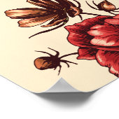 Tableau des sièges floraux d'automne et d'automne (Coin)