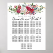 Tableau des sièges Mariage 17-Table pour Noël (Devant)