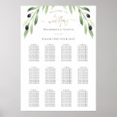 tableau des sièges mariages à la branche d'olivier (Devant)